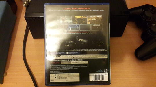 jual game PS4 / PlayStation 4 - Metal Gear Solid 5 / MGS V Ground Zeroes