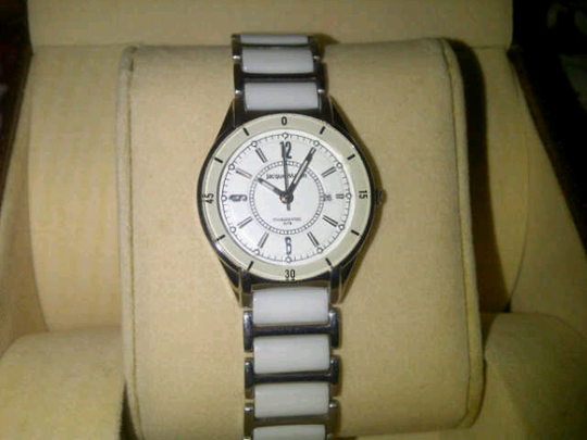jam tangan cewek jaque martin ceramic.. mulusss (2nd)