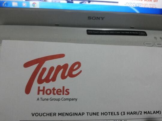 VOUCHER 3D2N TUNE HOTEL BALI