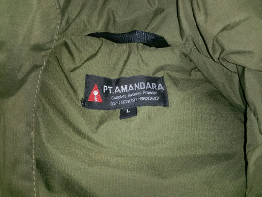 WTS JAKET GUNUNG EKS FREEPORT