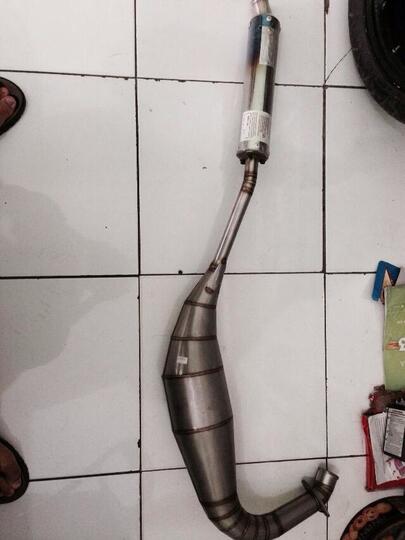 Jual paketan knalpot stainless cld ori dan karbu pwk28kx