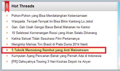 Wow!!! Teknik Memotong Rambut Anti Mainstreme... "Unik Atau Serem"