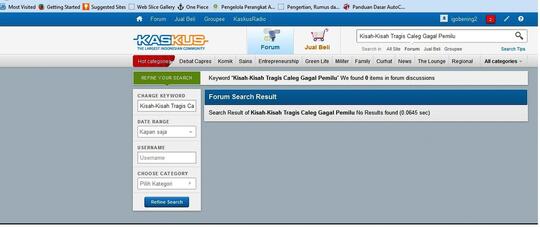 Kisah-Kisah Tragis Caleg Gagal Pemilu