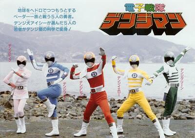 PERKEMBANGAN SUPER SENTAI ALIAS POWER RANGER DARI MASA KE MASA