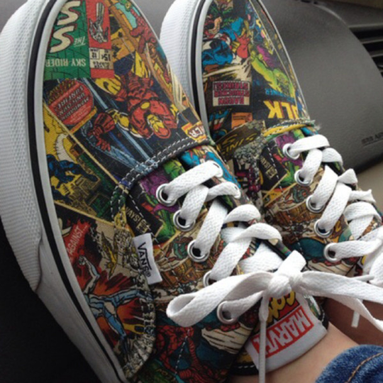 vans marvel collection