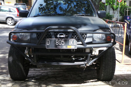 bumper/bemper roll bar frontier double cabin Bandung