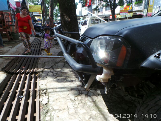 bumper/bemper roll bar frontier double cabin Bandung