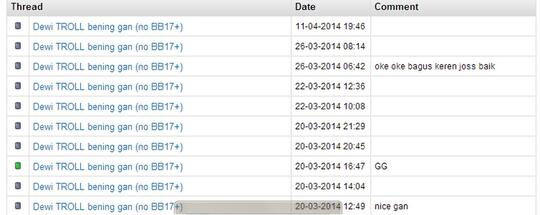 Dewi TROLL bening gan (no BB17+)