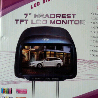 Aneka Head Unit 2 din, headrest monitor, HU OEM, Parking Camera