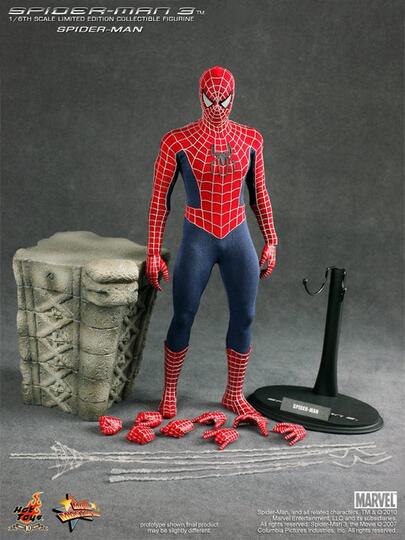 spiderman 2002 hot toys