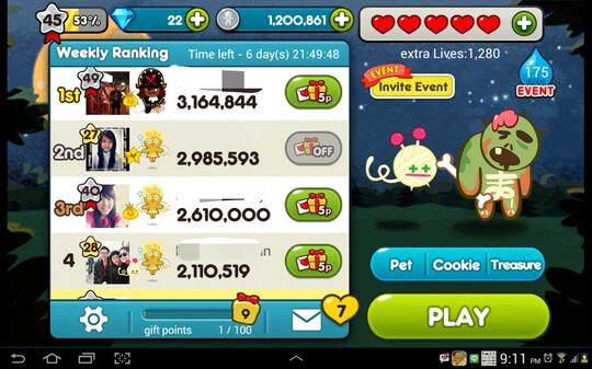 jasa isi gold line cookie run