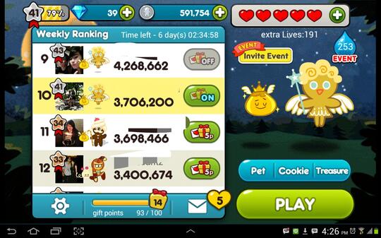 jasa isi gold line cookie run