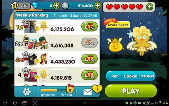 jasa isi gold line cookie run