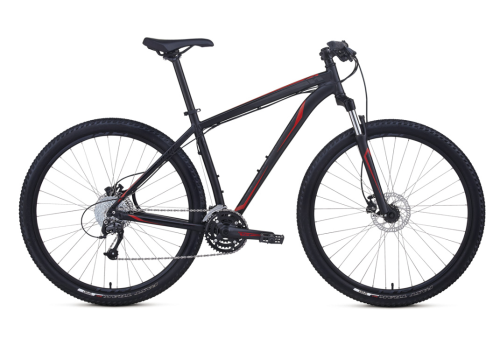 specialized hardrock black and red