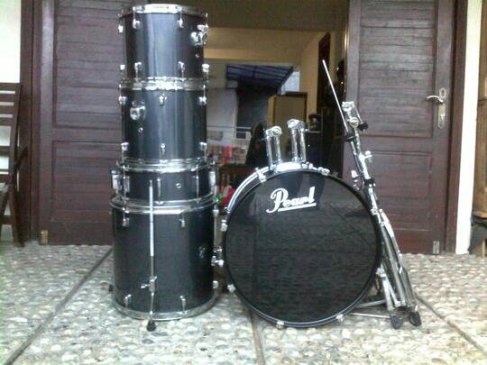 DRUMS PEARL FORUM SERIES + HiHat dan Syimbal Ziljian