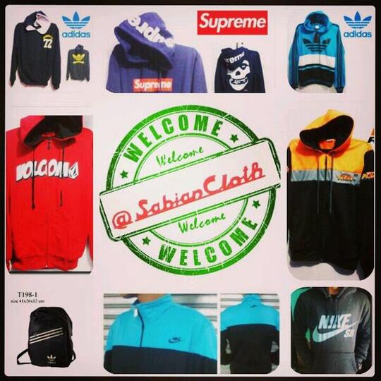 Grosir Jaket & Tas Vans, Adidas, Nike, DC Parka, Supreme, KTM, Alpinestar, Harrington