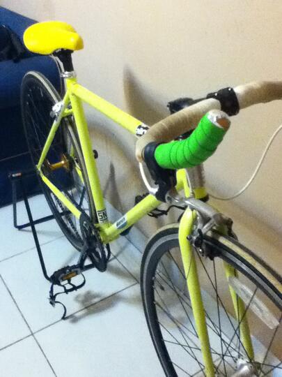 stang fixie bullhorn