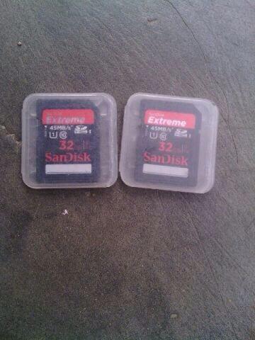 Sdhc sandisk extreme 2nd