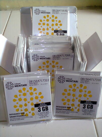 Perdana Mentari kuota 3GB (24 JAM) MURAH GAN !