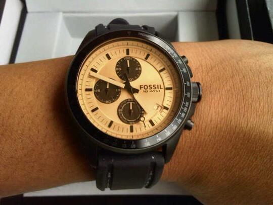 Terjual Fossil Chronograph CH-2647 