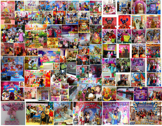 BACKDROP ULTAH ANAK TEMA KARAKTER
