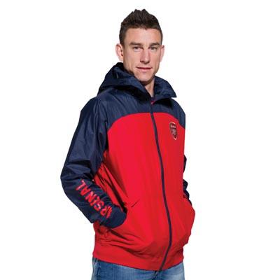 arsenal shower jacket