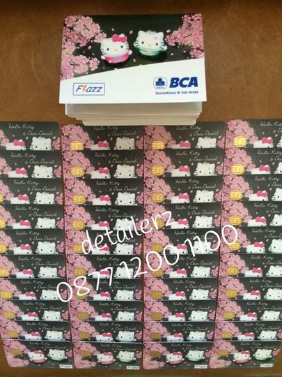 FLAZZ CARD/ KARTU FLAZZ BCA EDISI HELLO KITTY.