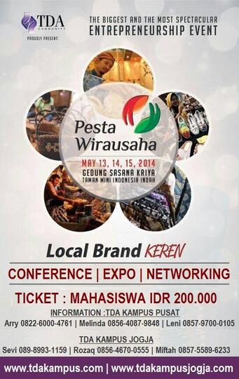 PESTA WIRAUSAHA TDA 2014