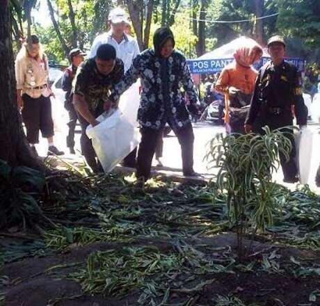 Nu Tagih Janji Risma Soal Konsep Religius Untuk Taman Bungkul