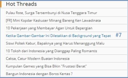 Disaat Gambar-Gambar Ini Diletakkan di Background yg Tepat(Keren gan!)