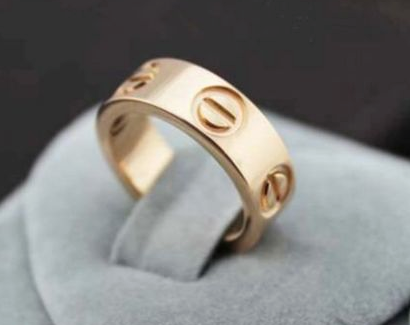 cartier love couple ring