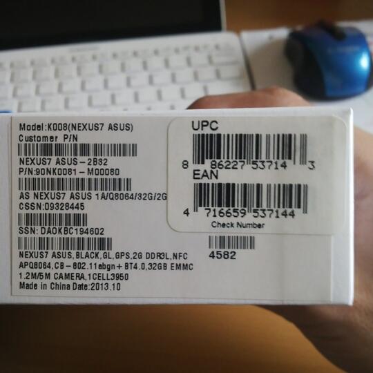READY : ASUS NEXUS 7 2013 (2ND GENERATION) VERSI 32GB WIFI. KONDISI NEW