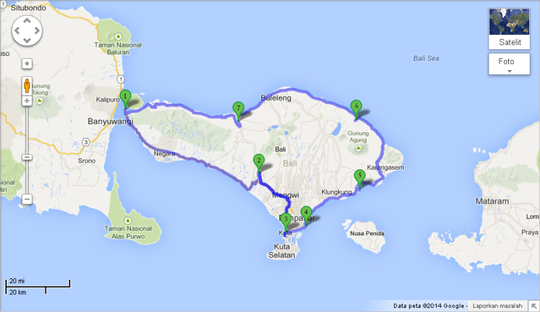Rute-rute Bikepacking di Indonesia