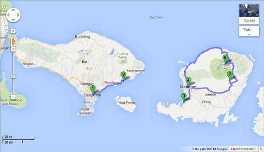 Rute-rute Bikepacking di Indonesia