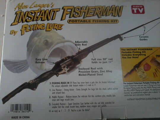 Instant Fisherman - Joran Pancing set