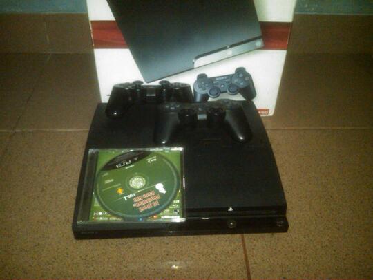 Jual ps3 slim cfw 160gb not refurbish