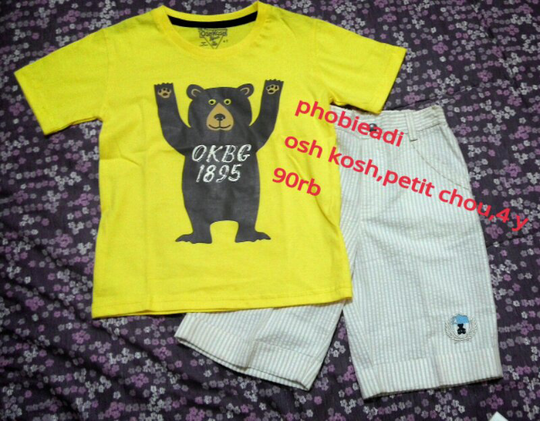 jual baju anak branded,osh kosh,baby gap,dll