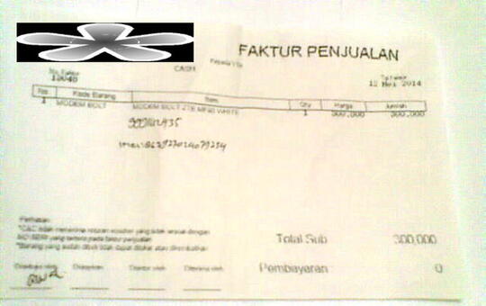 BU jual New modem BOLT! 4G bolt 4g murah