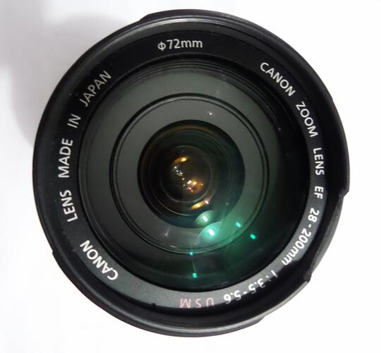 LENSA CANON EF 28-200mm USM JAPAN (LENSA SAPUJAGAD bisa FULLFRAME)