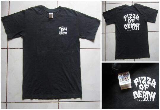 Terjual Pizza Of death T-shirt, printed 