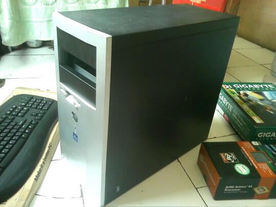 Jual Murah Casing Import Matrix Silver bnus PSU Amacrox (Bandung)