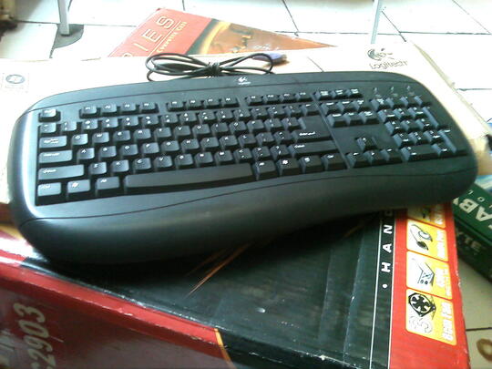 Jual Easy Keyboard Deluxe Logitech (Bandung)
