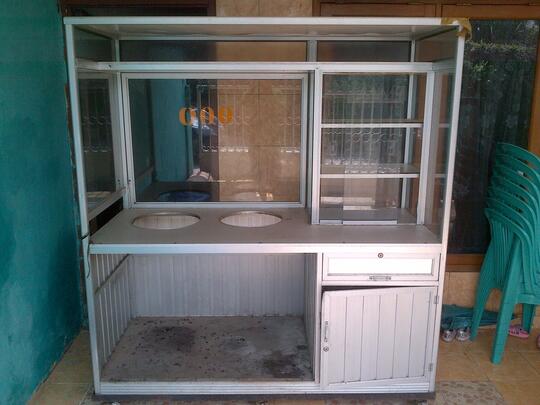 GEROBAK BAKSO DAN LEMARI PENDINGIN (COOLER)