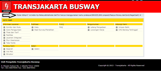 uneg-uneg ane tentang TransJakarta