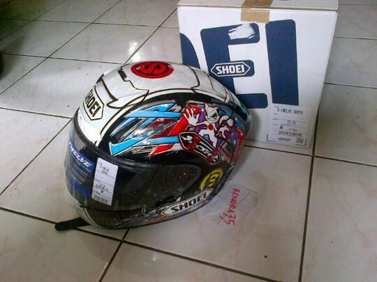 Terjual Helm Shoei X12 Shoya Tomizawa 