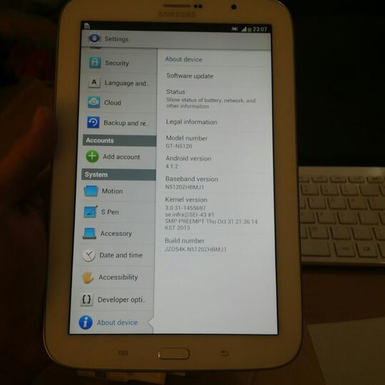 SAMSUNG GALAXY NOTE 8 LTE (N5100/N5120) SECOND. MULUS