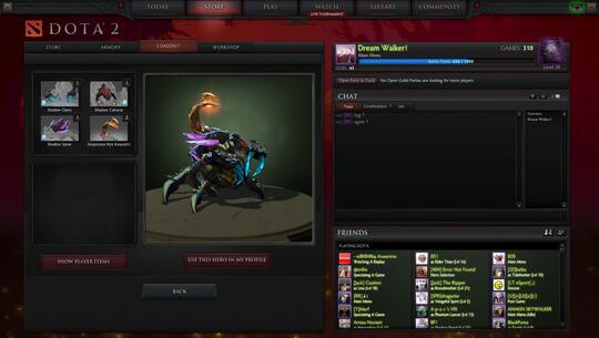 Shadow Hunter Full unlock + Aus Nyx Dagon DOTA 2 CUMA 150 RIBU!!!! nego