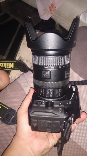 WTS Camera SLR Nikon D90 lensa 18-200 Murah Bandung