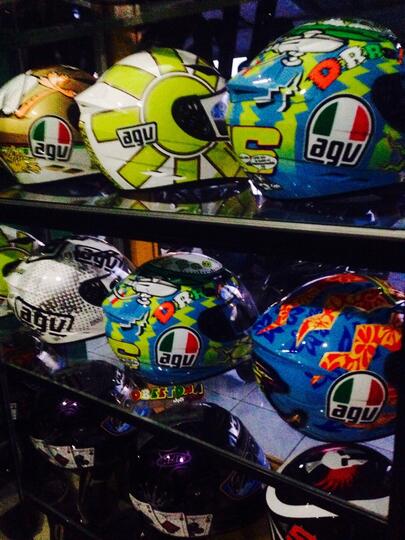 Helm AGV K3 V.Rossi (chicken, Dreamtime, 5Continents,wake up,gothic white dll )