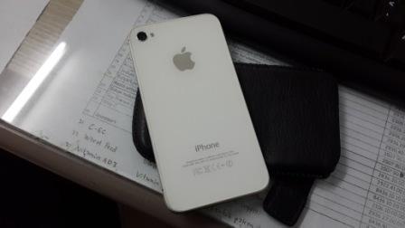 Jual IPhone 4S 32GB white mulus gan